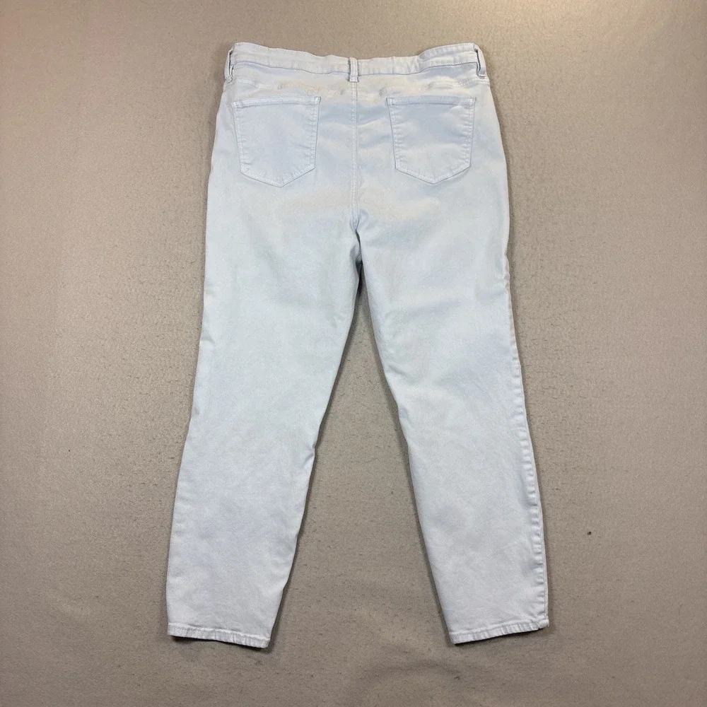 Buffalo David Bitton Jeans Havana High Rise Soft Stretch Ankle Skinny Blue 16/36